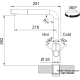 Смеситель кухонный Franke NEPTUNE EVO | вытяжное излияние | черный матовый | 115.0711.725