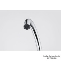 Кухонний змішувач Franke Active J | ламінарний потік води | білий матовий | 115.0653.399