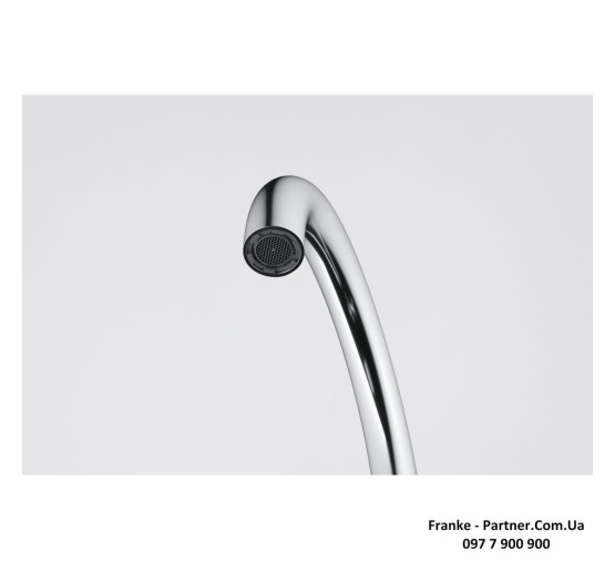 Кухонний змішувач Franke Active J | ламінарний потік води | білий матовий | 115.0653.399