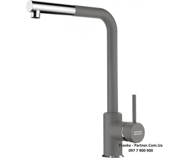 Кухонний змішувач Franke Sirius Pull Out | витяжний вилив | сірий камінь | 115.0668.381