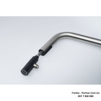 Кухонний змішувач Franke Eos Neo U | Kubus | витяжний вилив | функція душу | нержавіюча сталь | 115.0529.207