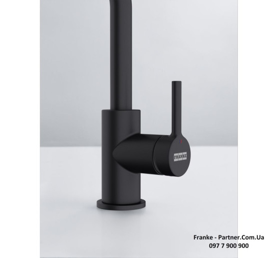 Кухонний змішувач Franke Lina L Shape | чорний матовий | 115.0693.393