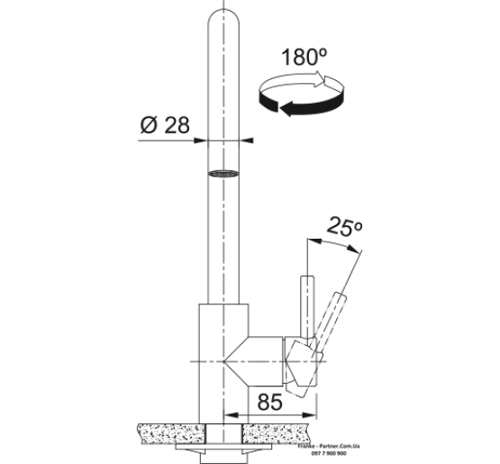 кухонный смеситель Franke Eos Neo U |