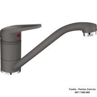 Кухонний змішувач Franke Novara Plus | сірий камінь | 115.0470.659