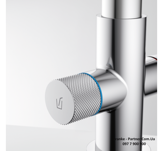 Смеситель кухонный Franke Lina L Clear Water | подключение к фильтру хром | 120.0730.779