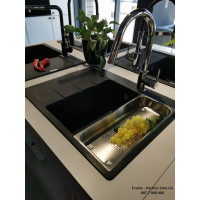 Кухонний змішувач Franke Lina | витяжний вилив | білий | 115.0626.081