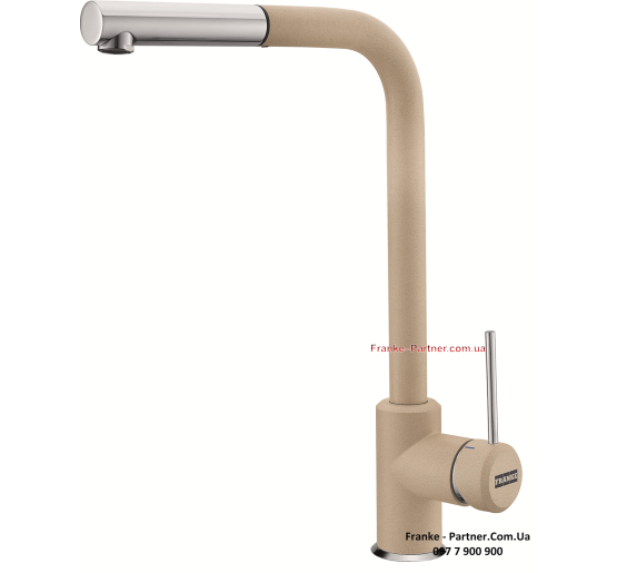 Кухонний змішувач Franke Sirius Pull Out | витяжний вилив | сірий камінь | 115.0668.381