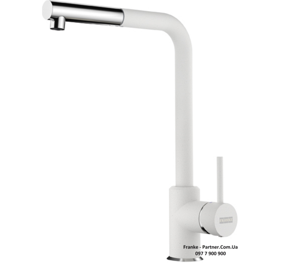 Кухонний змішувач Franke Sirius Pull Out | витяжний вилив | сірий камінь | 115.0668.381