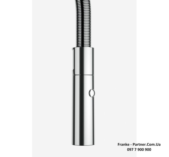 Смеситель кухонный Franke Maris Slim SemiPro | гибкий излив | функция душа ламинарный поток воды хром | 115.0728.395
