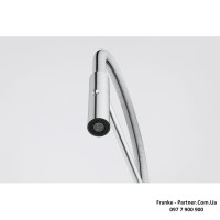 Кухонний змішувач Franke Maris Slim SemiPro | гнучкий вилив | функція душу | ламінарний потік води | хром | 115.0728.395