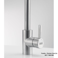 Кухонний змішувач Franke Eos Neo U | Kubus | ламінарний потік | нержавіюча сталь | 115.0529.202