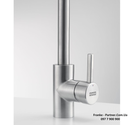 Смеситель кухонный Franke Eos Neo U | Кубус | ламинарный поток | нержавеющая сталь | 115.0529.202