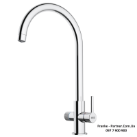 Кухонний змішувач Franke Lina J Clear Water | підключення до фільтра | хром | 120.0730.806