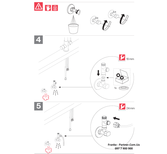 Кухонный смеситель Franke Lina L Clear Water |