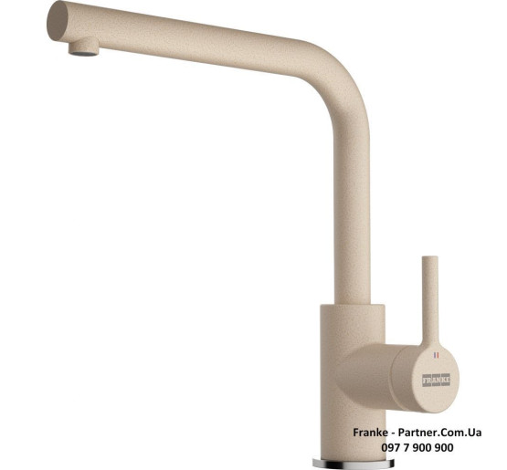 Смеситель кухонный Franke Lina L Shape | бежевый | 115.0728.483