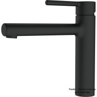 Кухонний змішувач Franke Centro | ламінарний потік води | чорний матовий | 115.0621.613