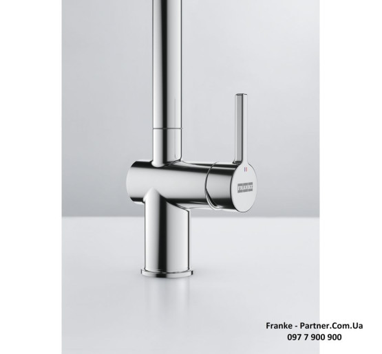 Смеситель кухонный Franke Active L | ламинарный поток воды хром | 115.0653.298