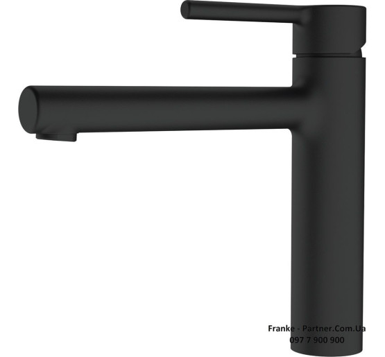 Смеситель кухонный Franke Centro | ламинарный поток воды черный матовый | 115.0621.613