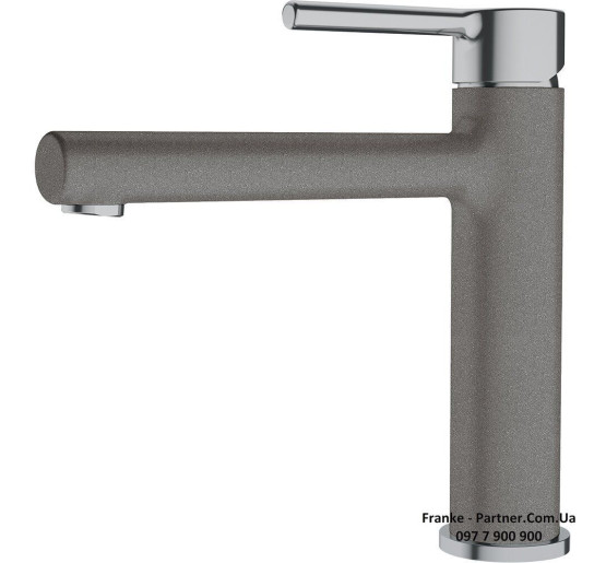 Смеситель кухонный Franke Centro | ламинарный поток воды черный матовый | 115.0621.613