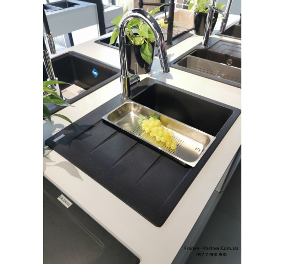 Кухонний змішувач Franke Lina | витяжний вилив | бежевий | 115.0626.083