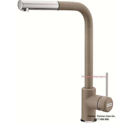 Смеситель кухонный Franke Sirius Pull Out | вытяжное излияние | хром | 115.0668.280