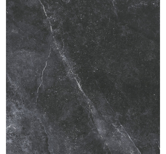 Плитка керамогранитная Space Stone черный RECT 600x600x10 Golden Tile