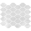 Мозаика Aquamarina Светло-серый Heksagon POL 27x32 код 6257 Nowa Gala