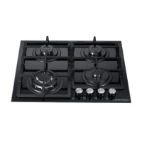 Газова варильна поверхня GRANADO GGH 62-114 Black glass