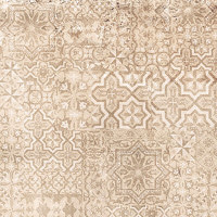 Плитка керамогранітна Vintage Dark Beige декор 400x400 Ceramika Gres
