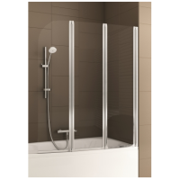 Штора для ванни універсальна Aquaform MODERN 3 профіль хром мат (170-06956P)