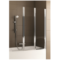 Штора для ванни універсальна Aquaform MODERN 3 профіль хром (170-06992P)