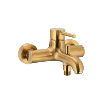 Змішувач для ванни KFA Armatura MOZA BRUSHED GOLD 