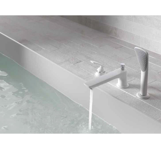 Змішувач для ванни DN 15 Balance (524479175) білий, Kludi