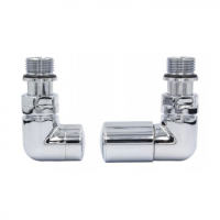 Дизайн крани радіаторні Vario Term Vision 1/2” x М22x1.5 хром (правий)