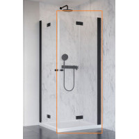 Душова кабіна Radaway (половина) Nes Black KDD B 100 права
