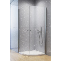 Душова кабіна Radaway напівкругла Eos PDD I 100x100