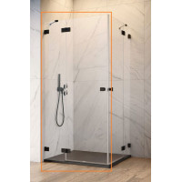 Душова кабіна Radaway (половина) Essenza Pro Black KDD 100 ліва,