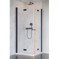 Душова кабіна Radaway (половина) Nes 8 Black KDD B 90 ліва