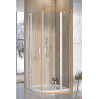 Душова кабіна Radaway напівкругла (половина) Nes PDD II 80 права