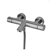 Термостат для ванни Paffoni Light (колір - сталь)