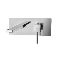 Змішувач для раковини настінний Paffoni Level (колір - хром), вилив 200 мм