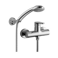 Змішувач для душу Paffoni Green (колір - хром), з регульованим душовим гарнітуром