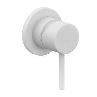 Смеситель для душа Paffoni Light (цвет – белый матовый) ?70 мм