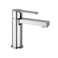 Змішувач для раковини Paffoni West (колір - хром), з донним клапаном Clic-Clac