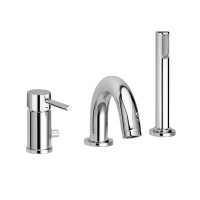 Змішувач на борт ванни зі збільшеним потоком Paffoni Birillo (колір - хром)