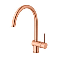Змішувач для кухні з поворотним виливом Paffoni Light (колір – Brushed Copper)