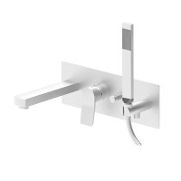 Змішувач для ванни Paffoni Tilt (колір - сталь)