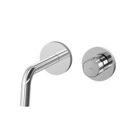 Смеситель для раковины настенный Paffoni Jo (цвет - хром), излив 248 мм.