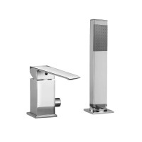 Змішувач на борт ванни, без виливу Paffoni Level (колір - хром)