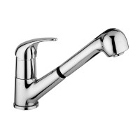 Змішувач для кухні з комплектом шлангів низького тиску Paffoni Nettuno due (колір - хром)